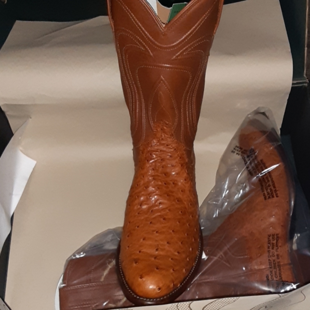 Tecovas- Ostrich Skin Boots